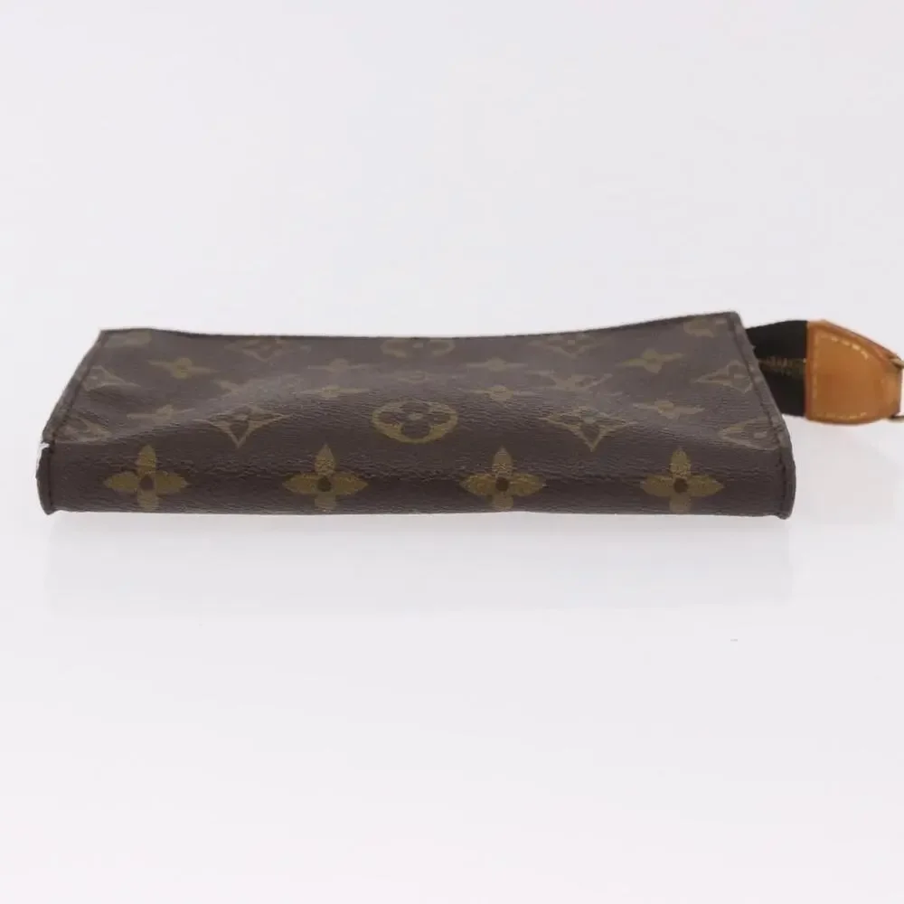 Louis Vuitton Monogram Bucket PM Accessory Pouch Brown